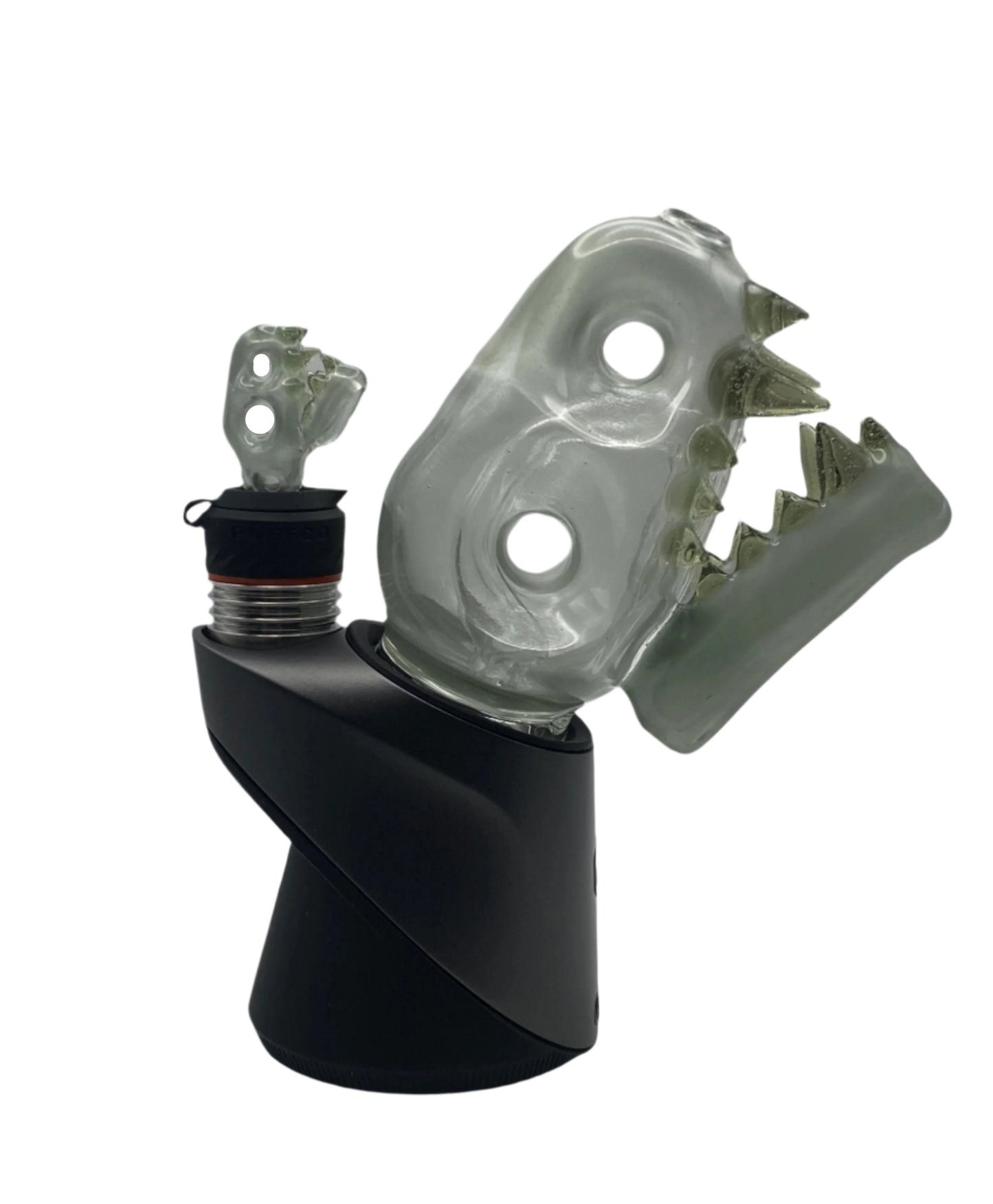 Enuff Glass Puffco Attachment with Matching Dino Joystick