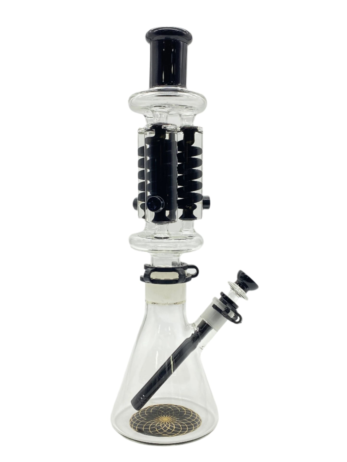 16" Triple Glycerin Coil Beaker