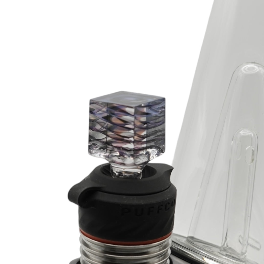 Gem Cup Glass Puffco Faceted Cube Joystick