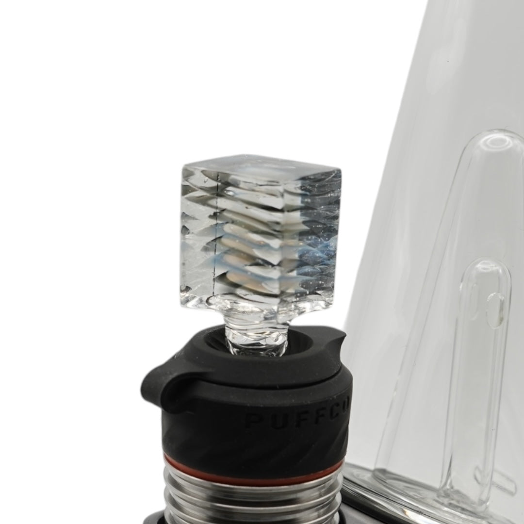 Gem Cup Glass Puffco Faceted Cube Joystick