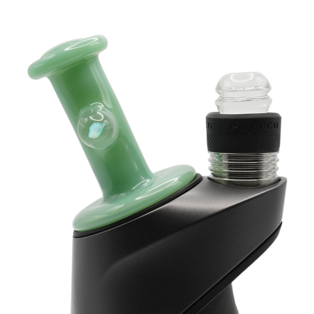 One Trick Pony Colored Dry Puffco Attachment with Spinner Cap