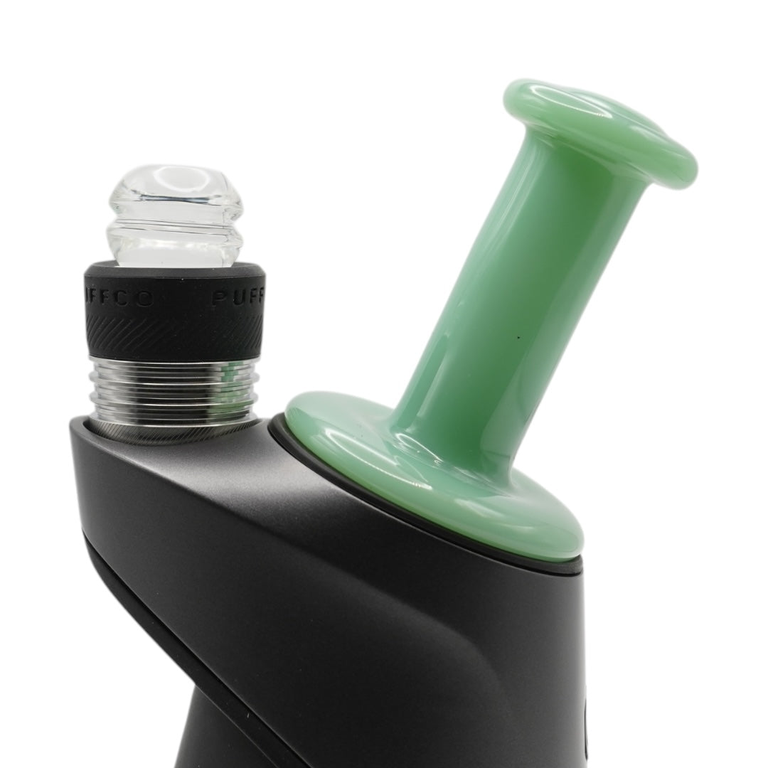 One Trick Pony Colored Dry Puffco Attachment with Spinner Cap