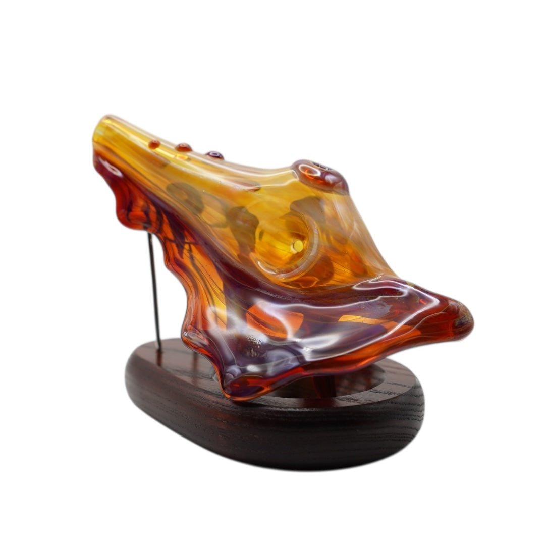 Christina Cody Spiked Pendant Seashell Hand Pipe
