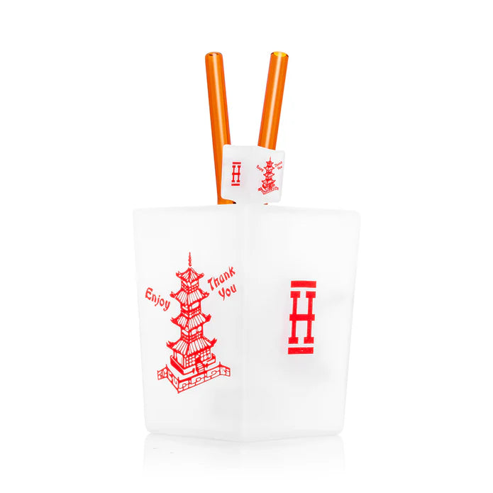 Hemper Chinese Takeout XL Bong (Sandblasted)