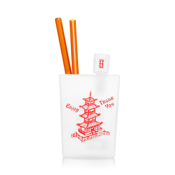 Hemper Chinese Takeout XL Bong (Sandblasted)