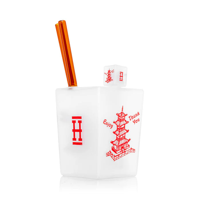 Hemper Chinese Takeout XL Bong (Sandblasted)
