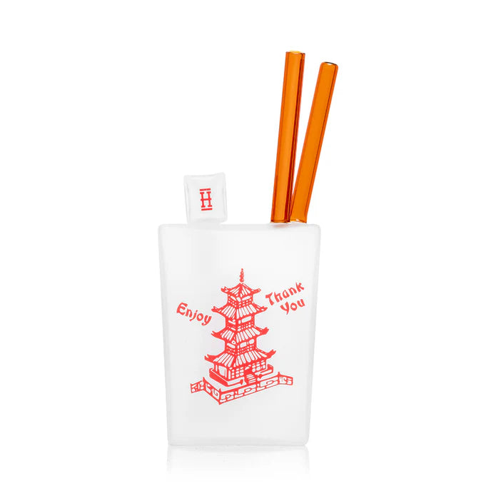 Hemper Chinese Takeout XL Bong (Sandblasted)