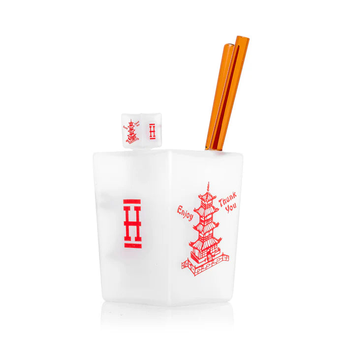 Hemper Chinese Takeout XL Bong (Sandblasted)