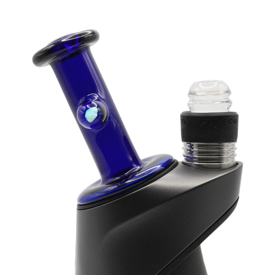 One Trick Pony Colored Dry Puffco Attachment with Spinner Cap