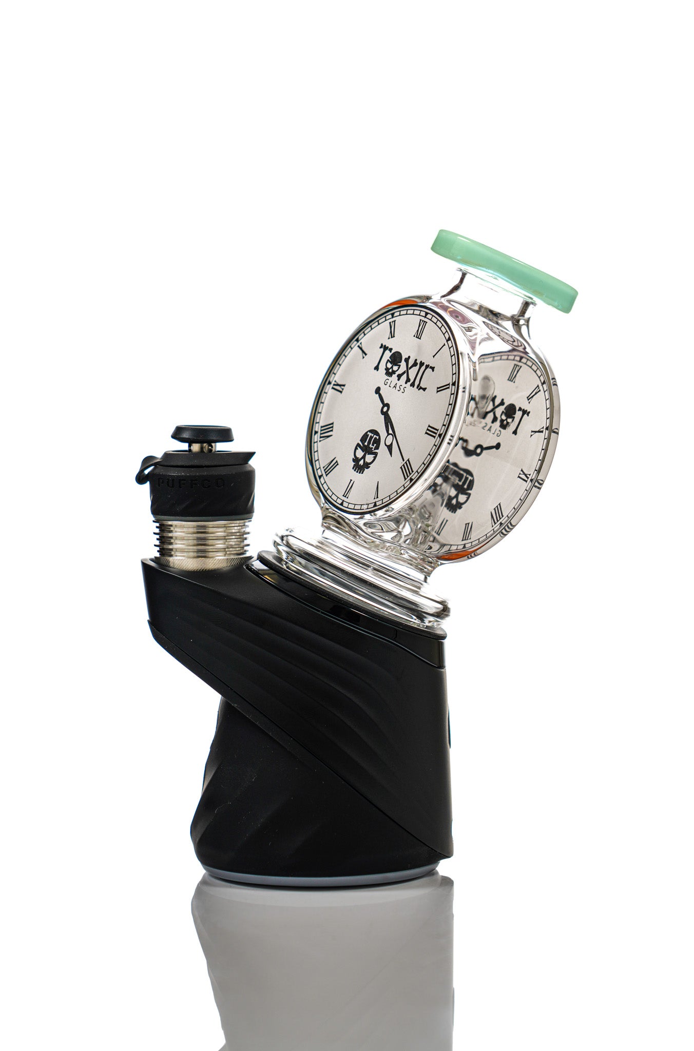 Toxic Glass 420 Clock Puffco Attachment
