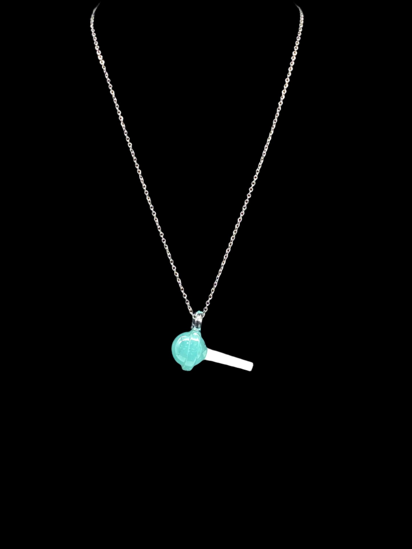 Emperial Glass Lollipop Pendant