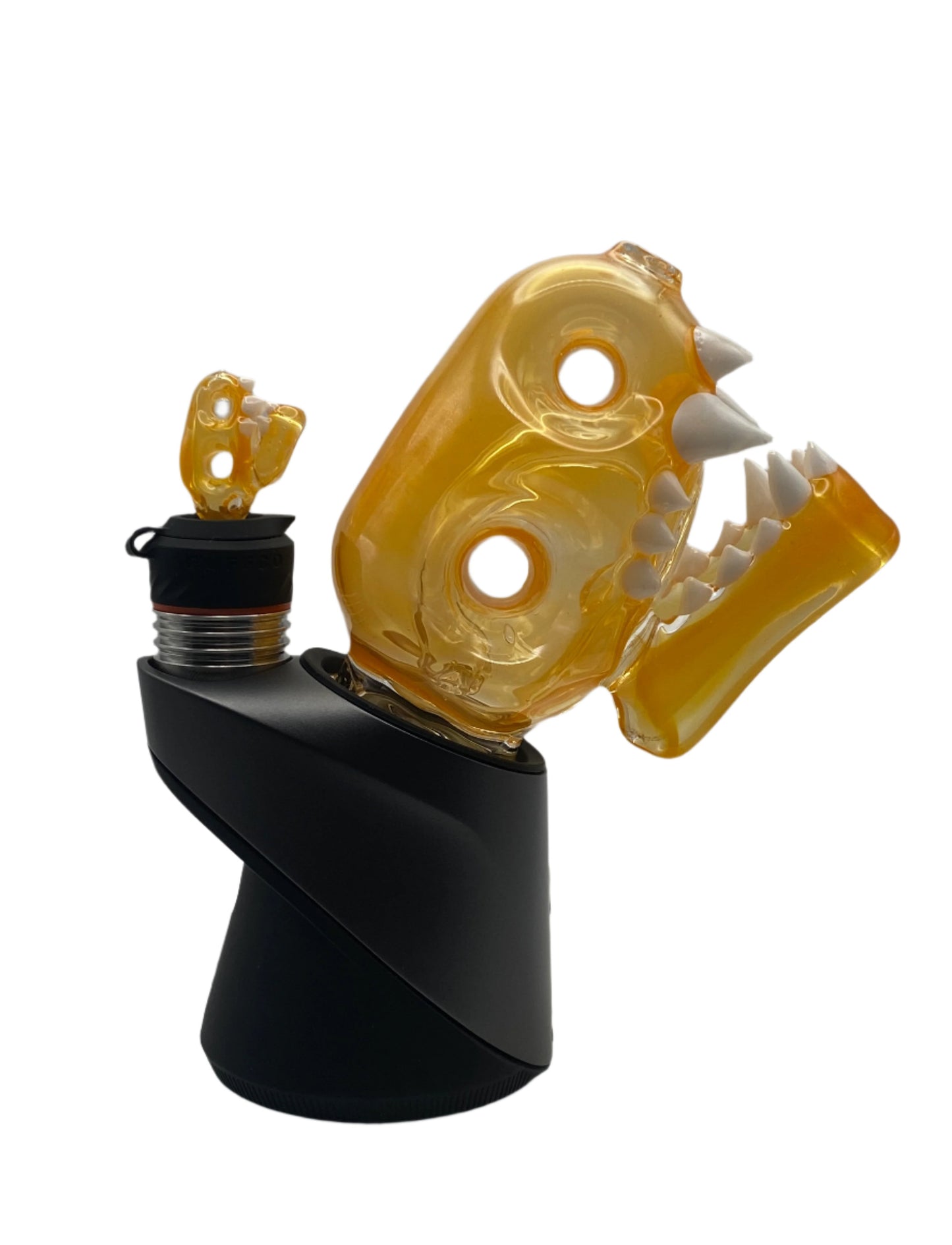 Enuff Glass Puffco Attachment with Matching Dino Joystick