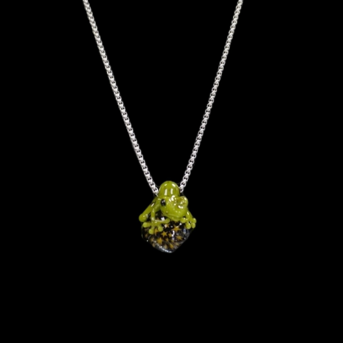Stoney Chicken Frog Pendant
