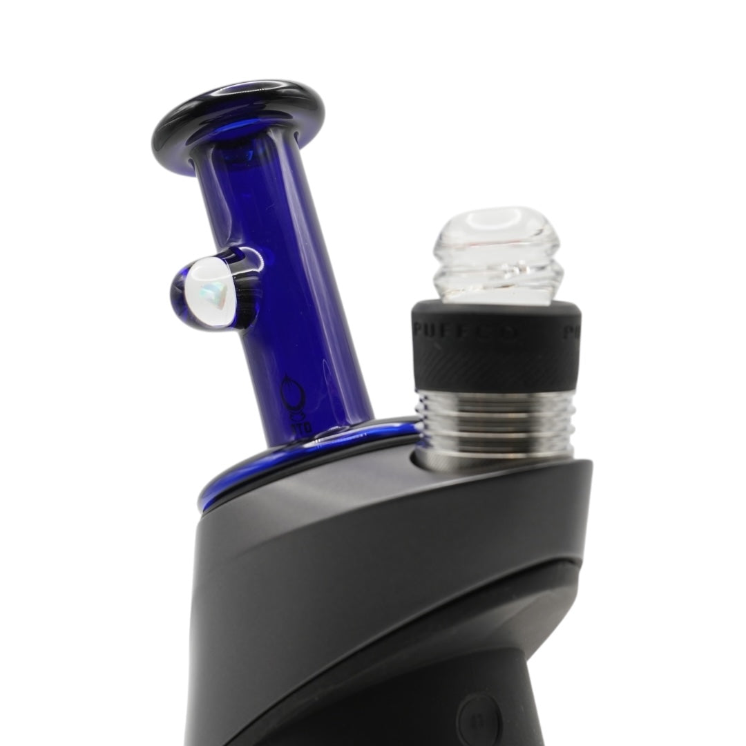 One Trick Pony Colored Dry Puffco Attachment with Spinner Cap