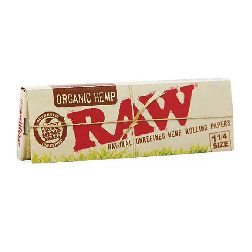 Raw Organic hemp 1 1/4 50 leaves