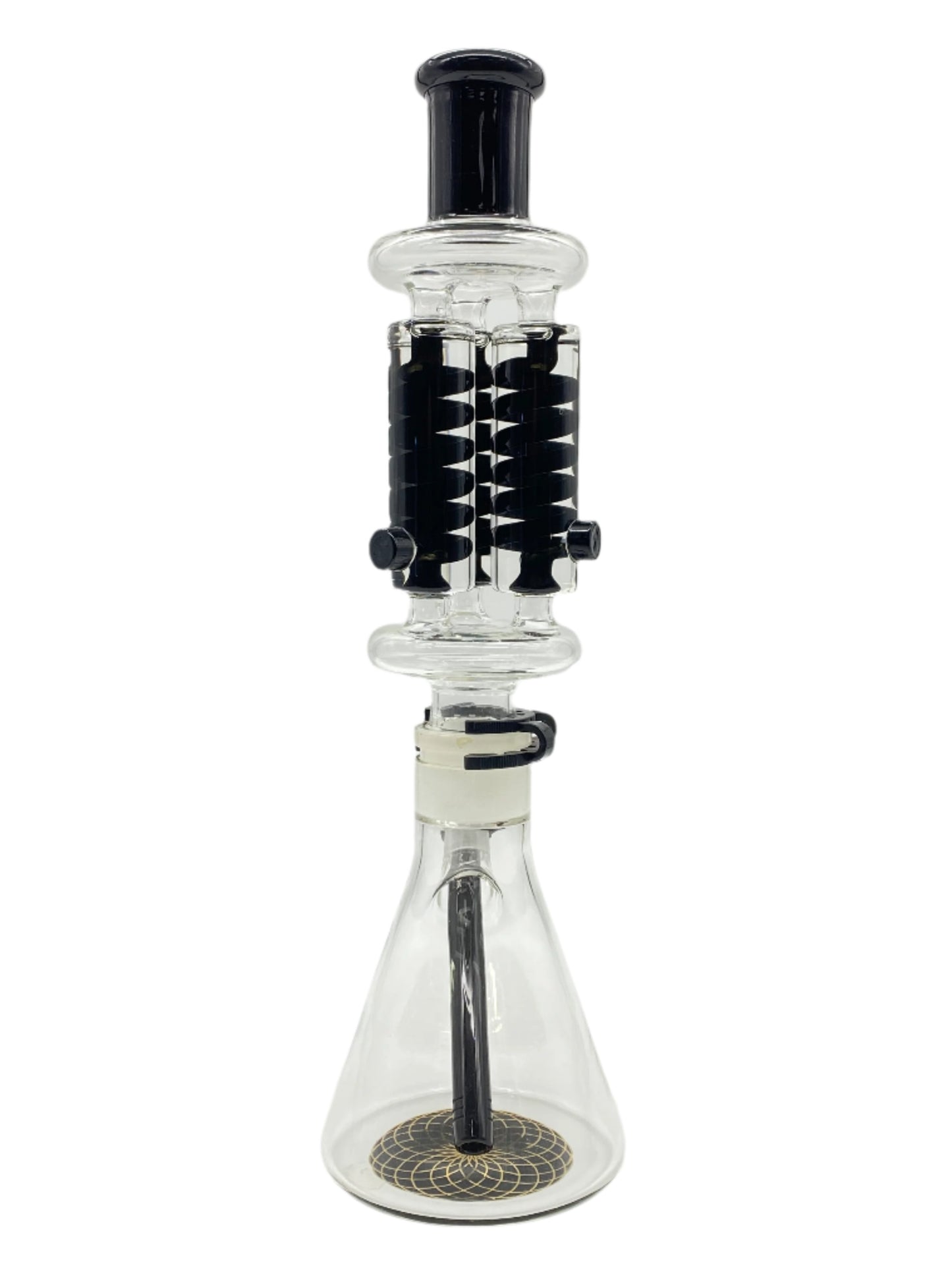 16" Triple Glycerin Coil Beaker