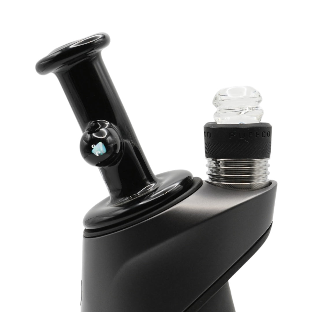 One Trick Pony Colored Dry Puffco Attachment with Spinner Cap