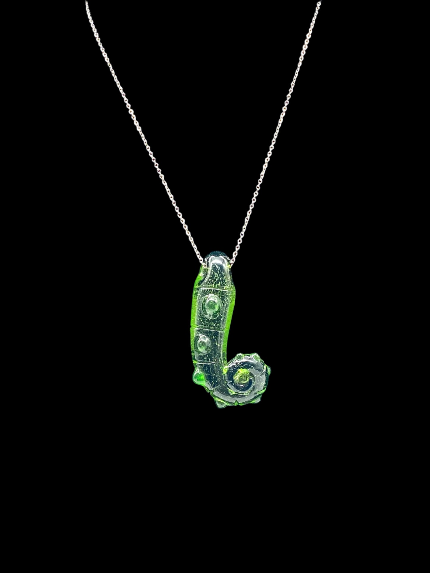 Aaron U Glass Pendant
