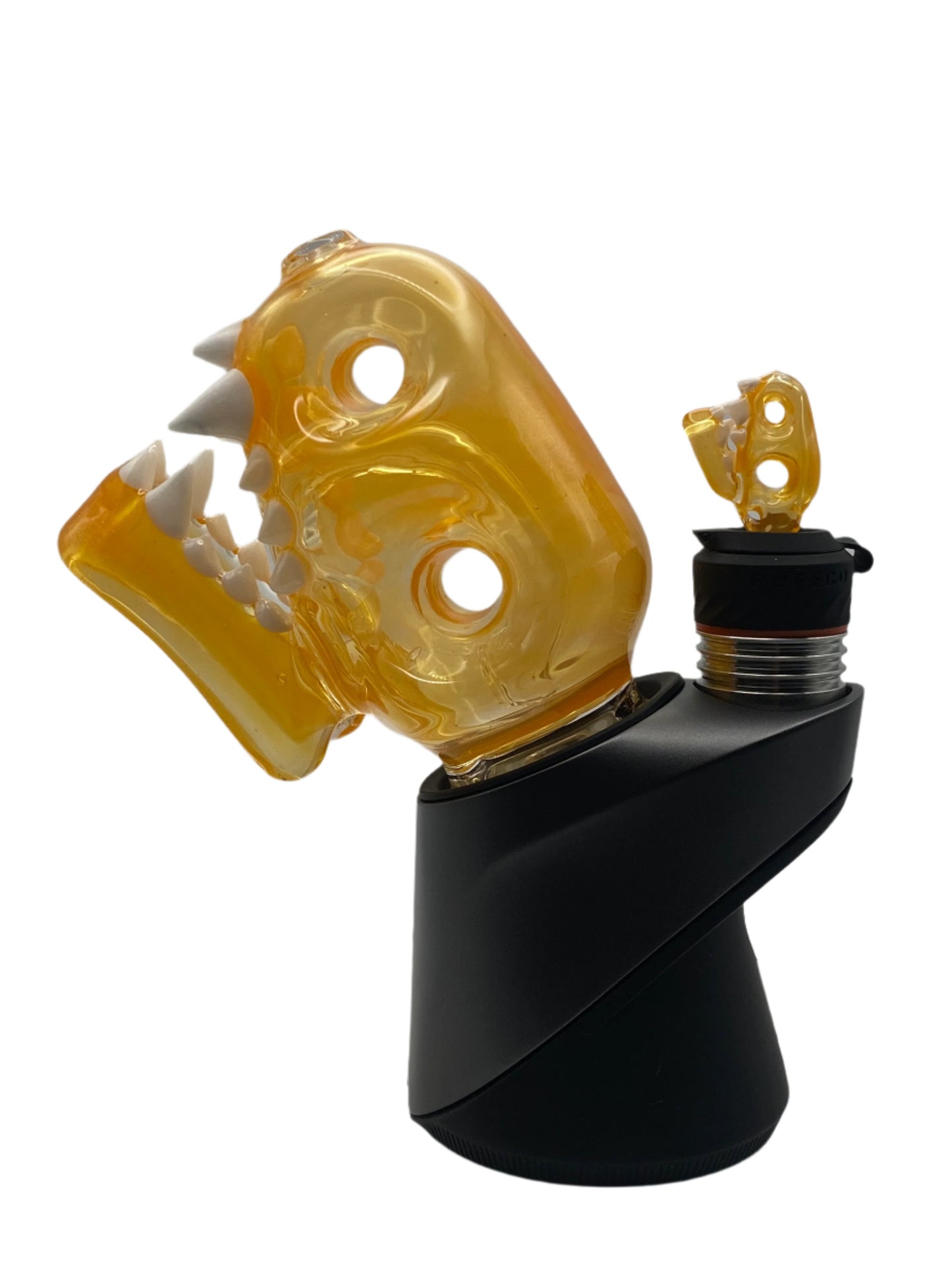 Enuff Glass Puffco Attachment with Matching Dino Joystick