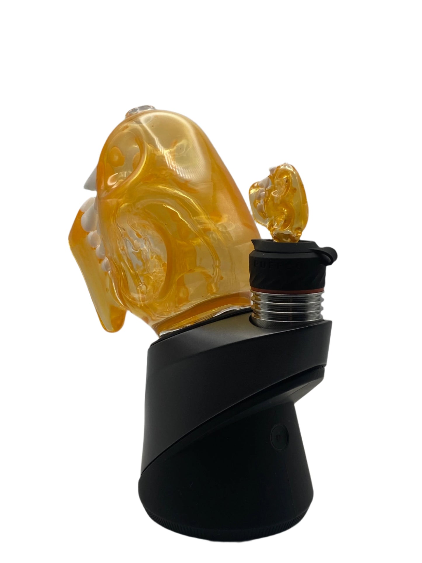 Enuff Glass Puffco Attachment with Matching Dino Joystick
