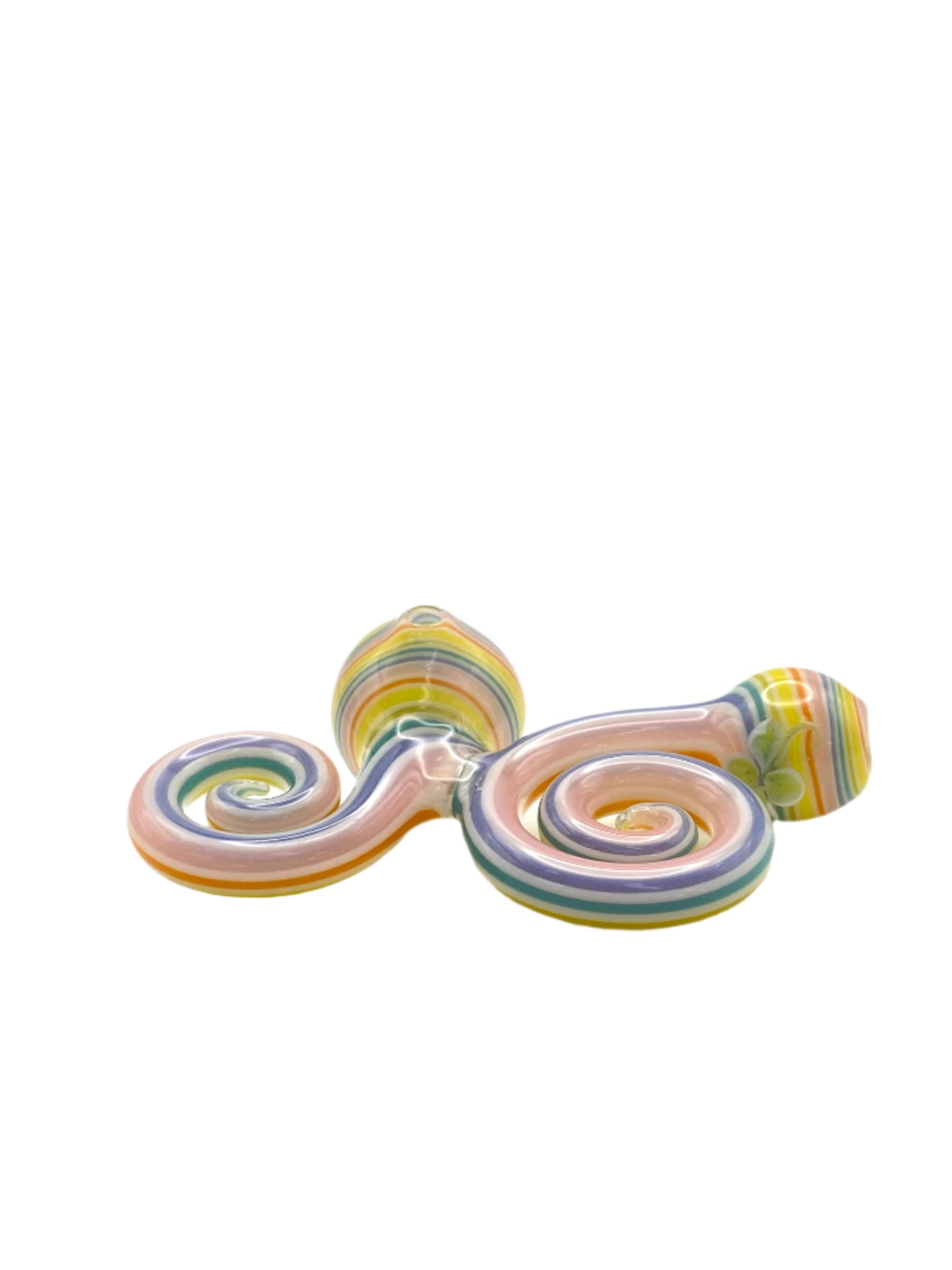 Jem Glass Curly Hand Pipe