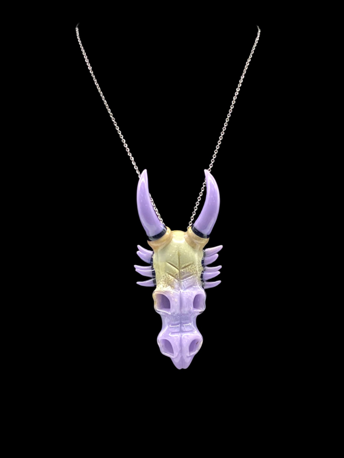 Hic Dogg Dragon Skull Pendant