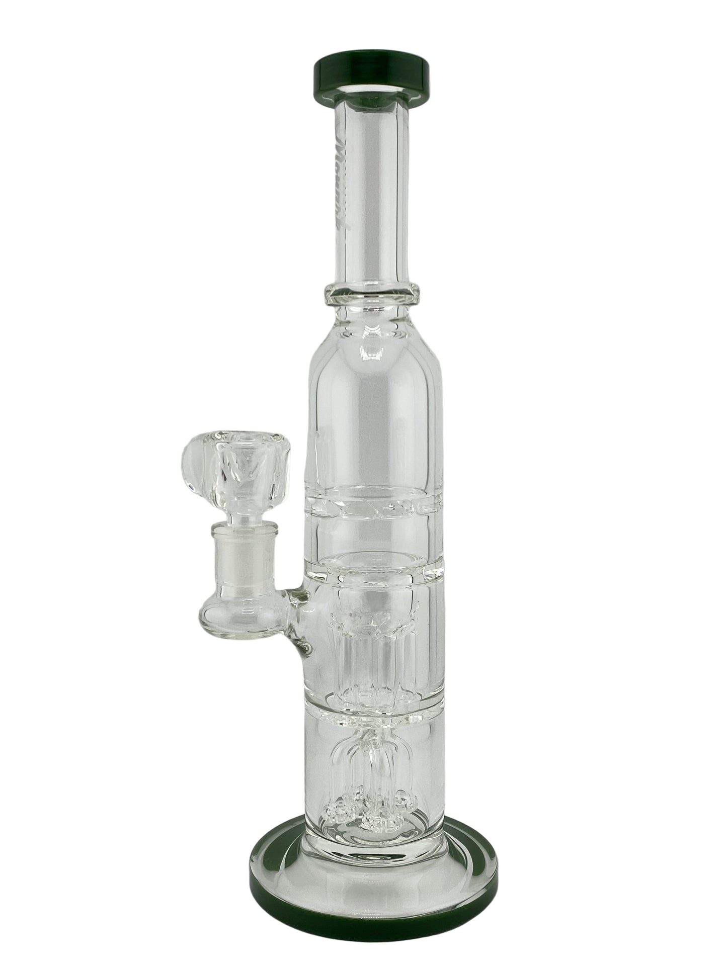 Monark Glass Triple Perk Tube