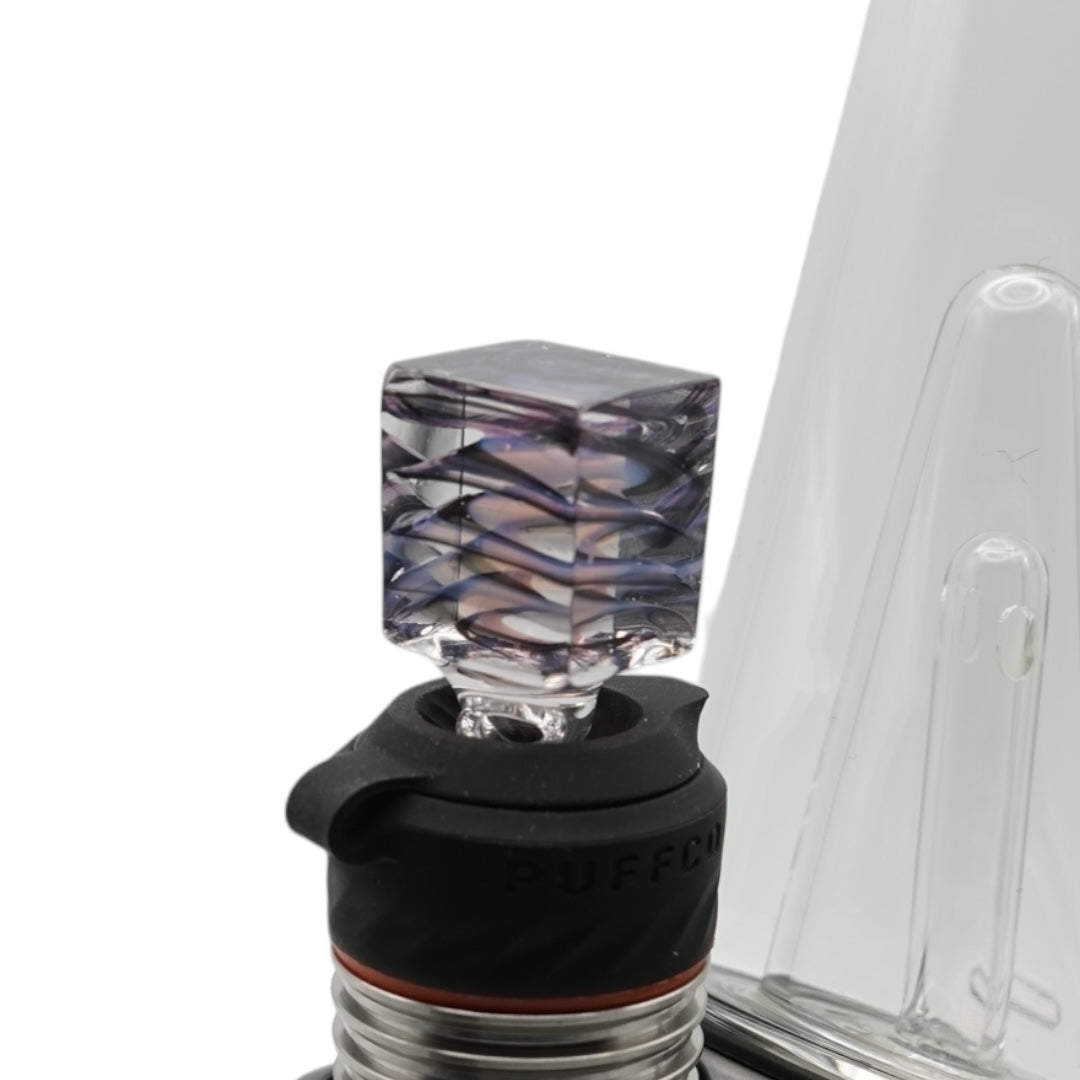 Gem Cup Glass Puffco Faceted Cube Joystick