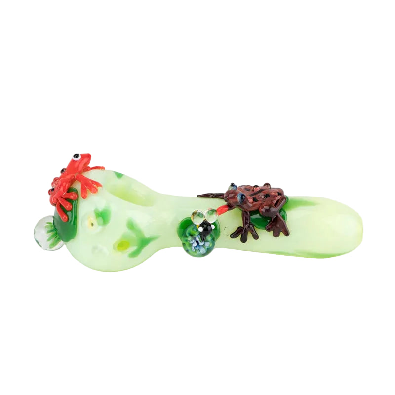 Empire Glassworks Ribbit Hand Pipe