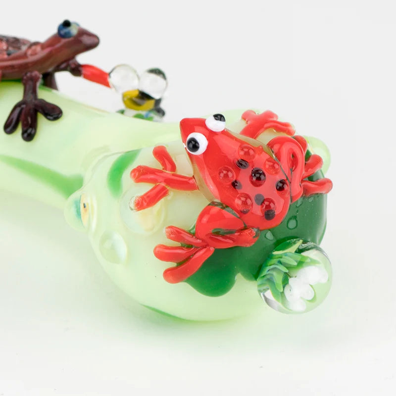 Empire Glassworks Ribbit Hand Pipe