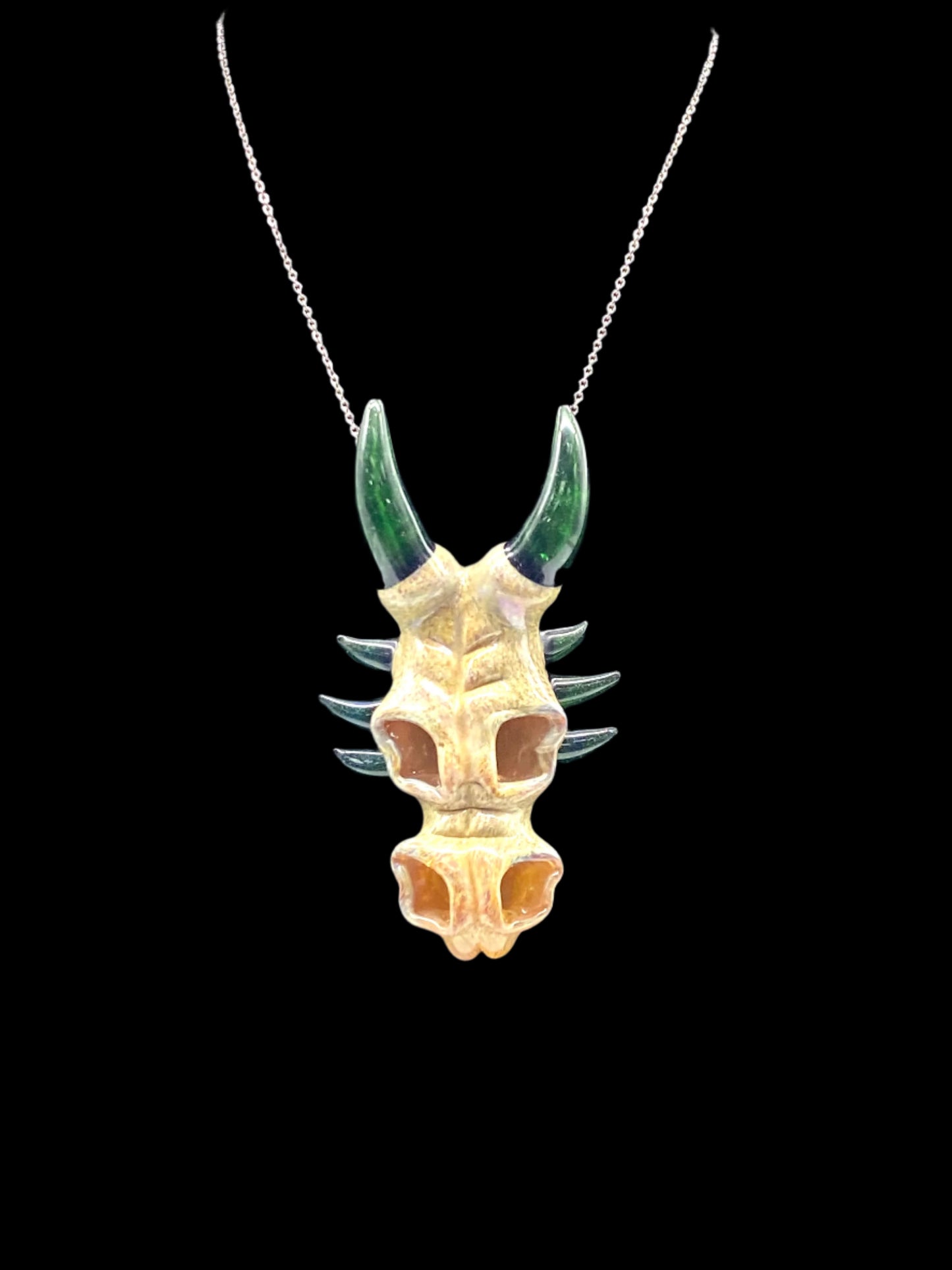 Hic Dogg Dragon skull Pendant