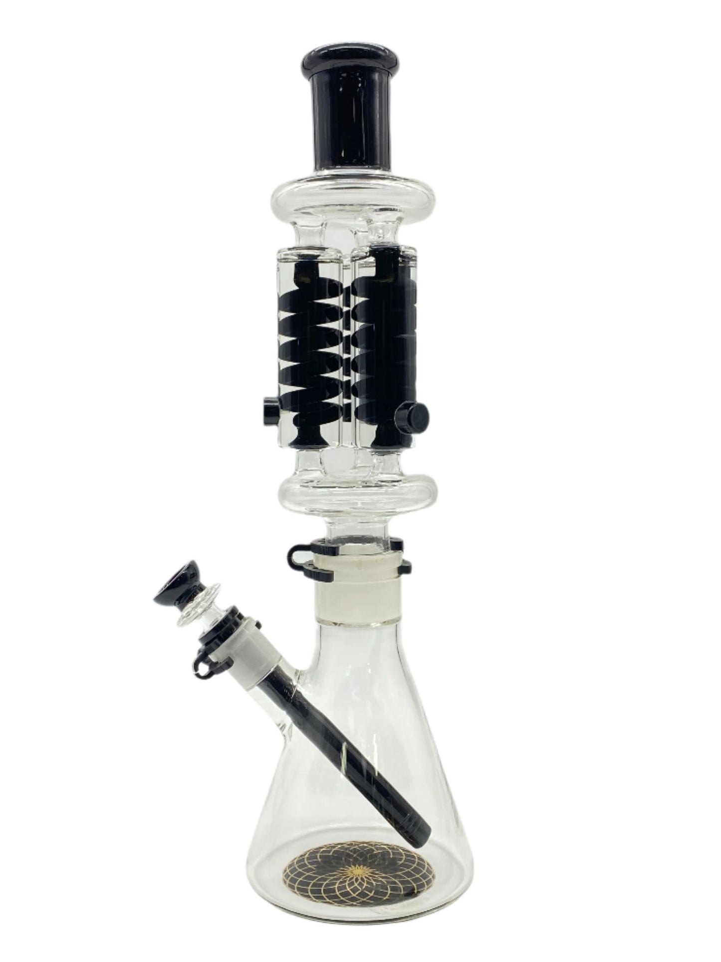 16" Triple Glycerin Coil Beaker