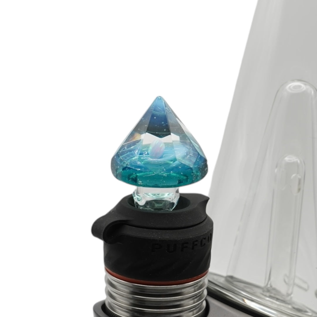 Gem Cup Glass Puffco Fully Faceted Joystick