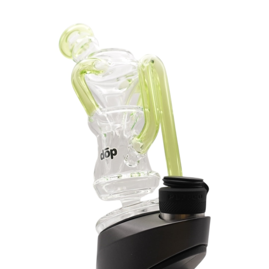 Dop Glass Floating Recycler Puffco Attachment