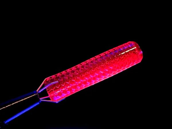 Black Market Glass UV Red Pillars
