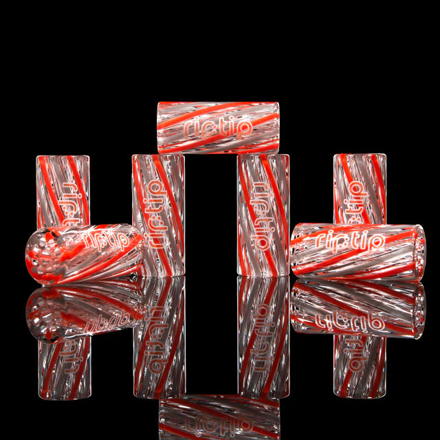 The RipTip Portland Red Glass Tip
