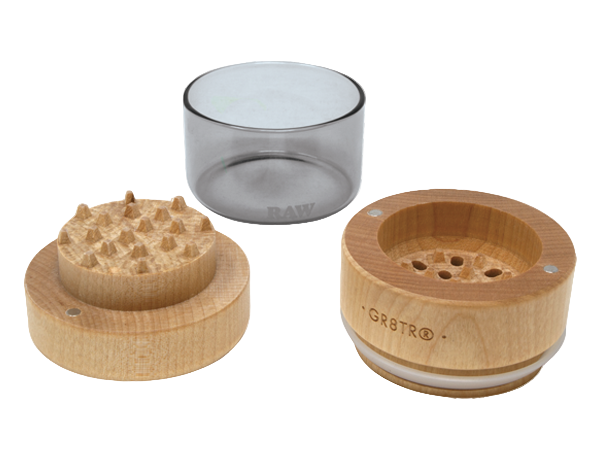 Raw Natural Wood Grinder