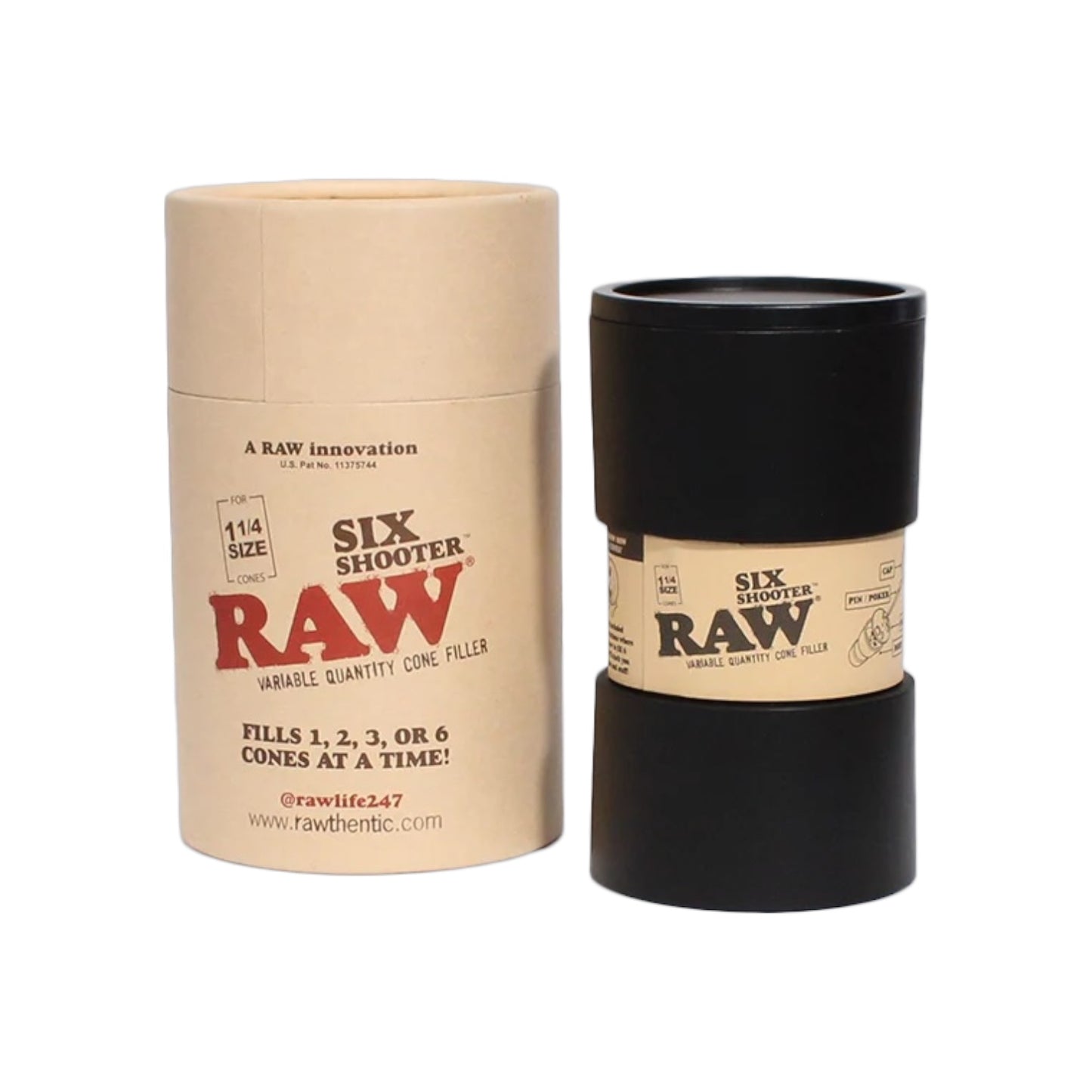Raw Six Shooter