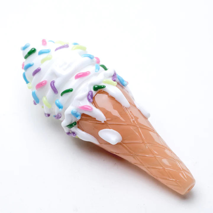 Empire Glassworks Ice Cream Cone Hand Pipe