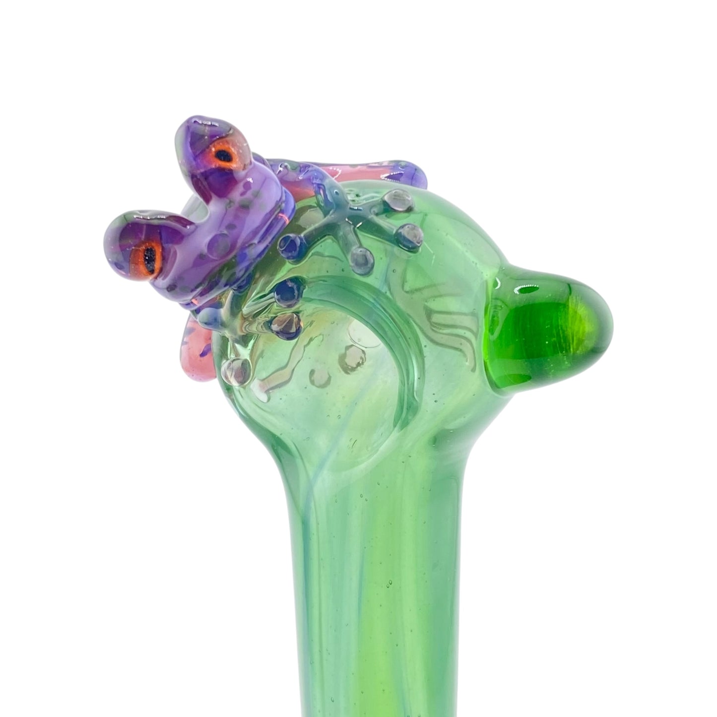 Stoney Chicken Winking Frog Hand Pipe