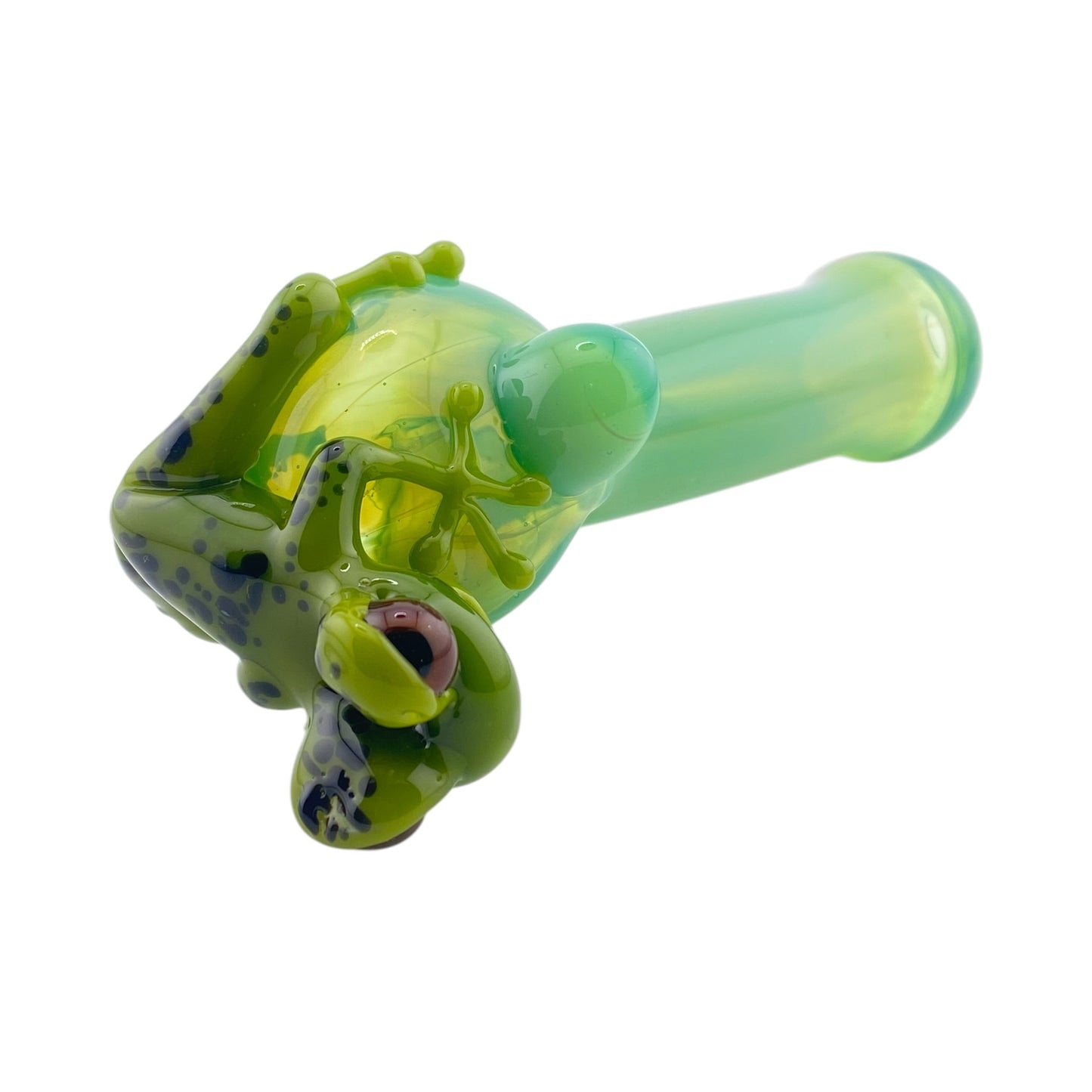 Stoney Chicken Winking Frog Hand Pipe