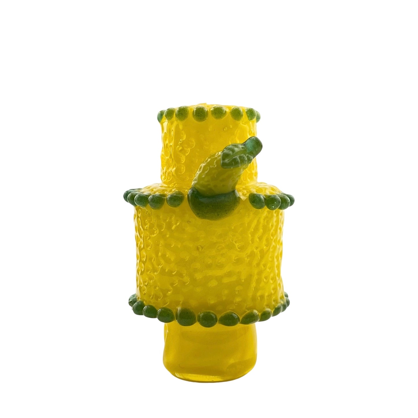 Waffle Glass Fruit Cake Pivot Mouthpiece
