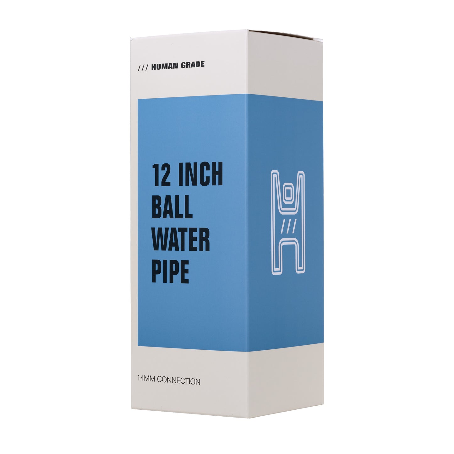 Human Grade 12" Ball Water Pipe