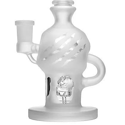 Bear Quartz Sphere Sandblasted