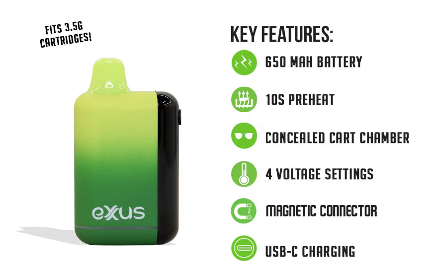 Exus Snap DLX 510 Adjustable Voltage Battery