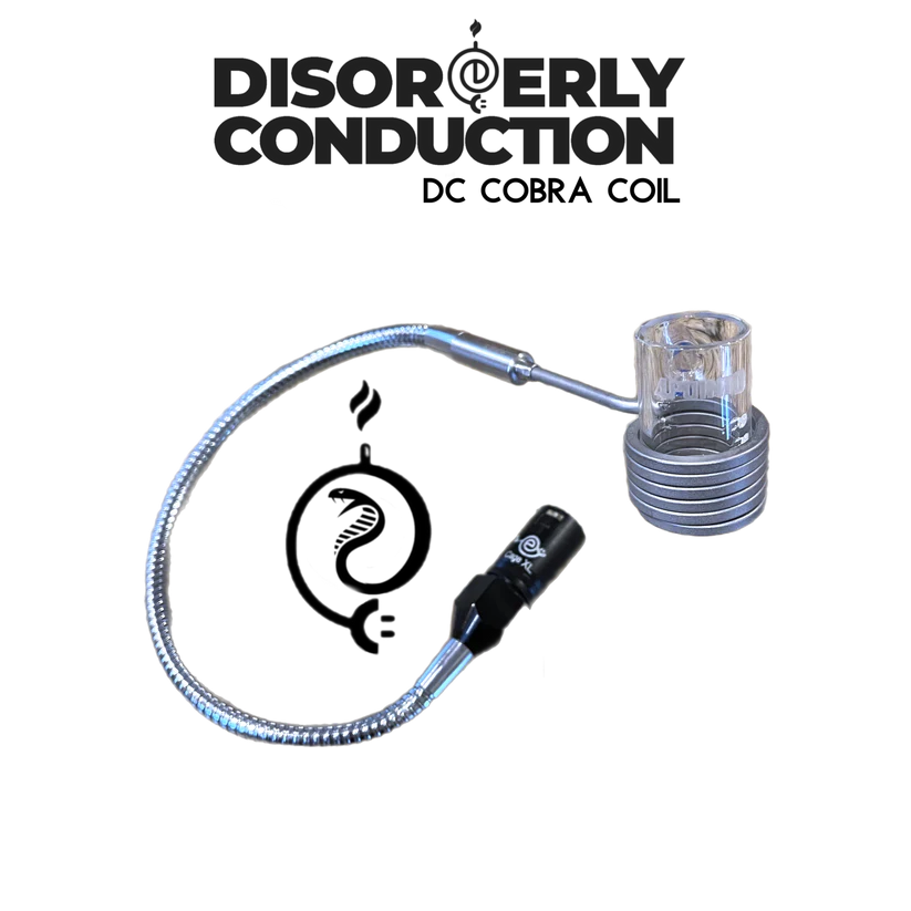 Disorderly Conduction Dual Cobra 3D Printed E-Nail