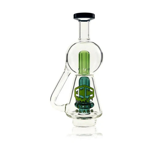 IC Glass Dual Perk Recycler Carta Attachment