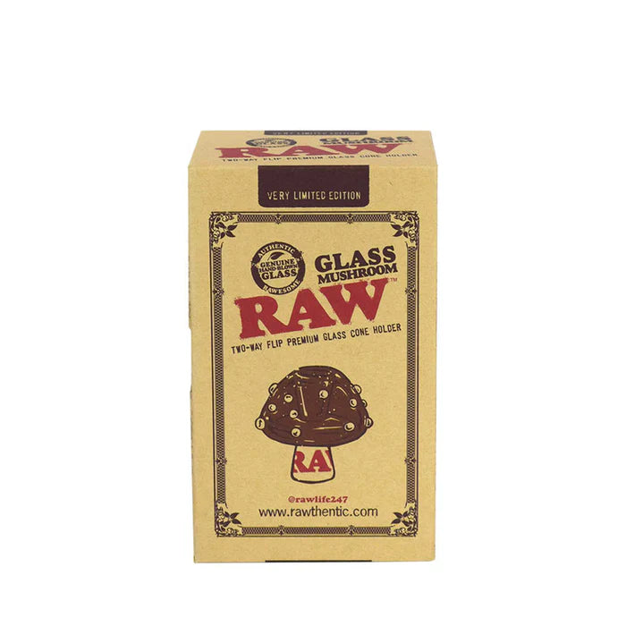 RAW Glass Mushroom Cone Holder