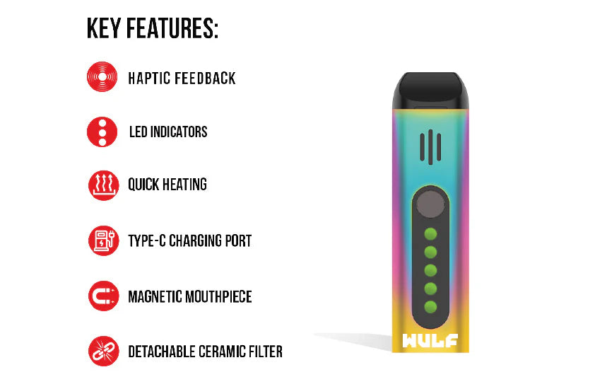 Wulf Flora Dry Herb Vaporizer