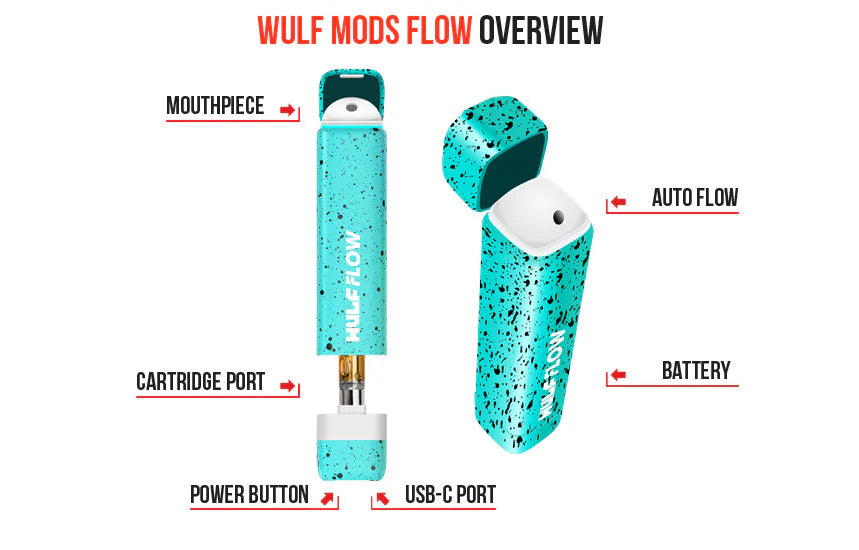 Wulf Flow 510 Variable Voltage Battery